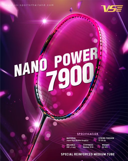VENSON รุ่น NANO POWER 7900 Pink