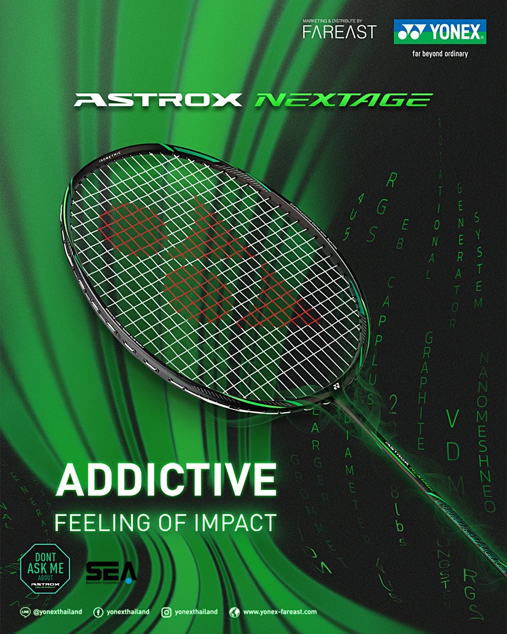 YONEX รุ่น ASTROX NEXTAGE