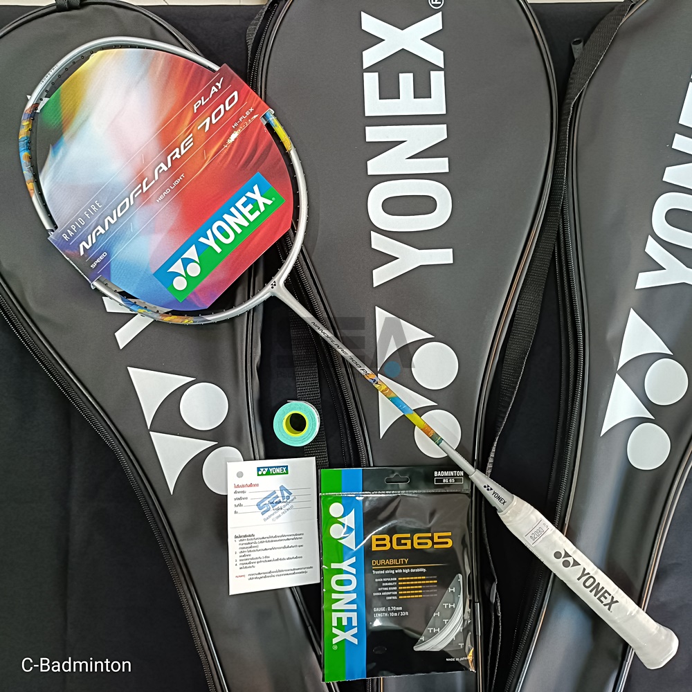 YONEX รุ่น NANOFLARE 700 PLAY (Silver Skyblue)