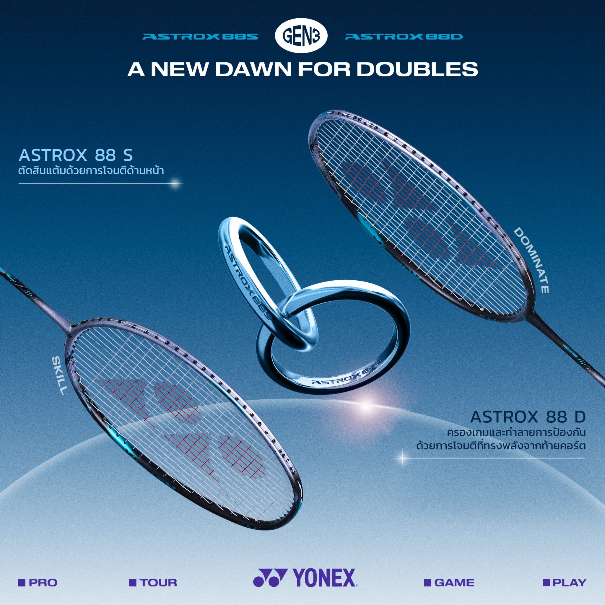 YONEX รุ่น ASTROX 88S PRO GEN3